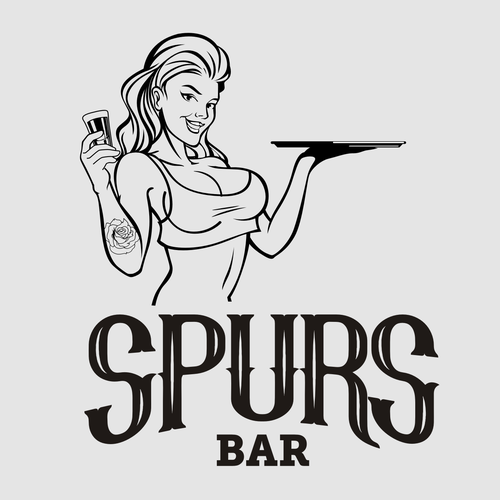 Design a country western logo for Alaskan Bar! Design by DORARPOL™