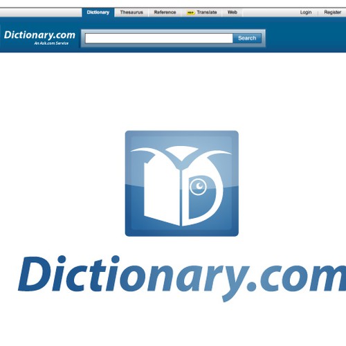 Dictionary.com logo Ontwerp door logoperfecto