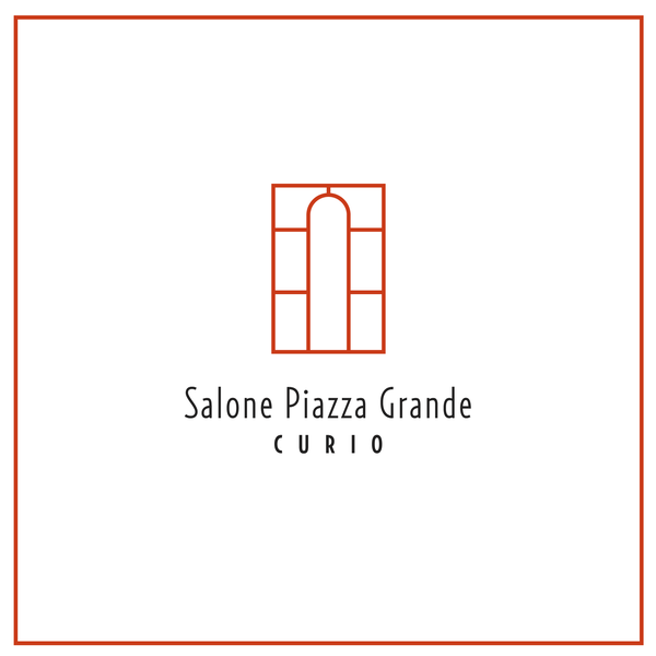 Diseño de marcodabramo titulado "Salone Piazza Grande - Logo proposal"