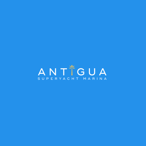 Logo for Antigua Superyacht Marina Design by apips
