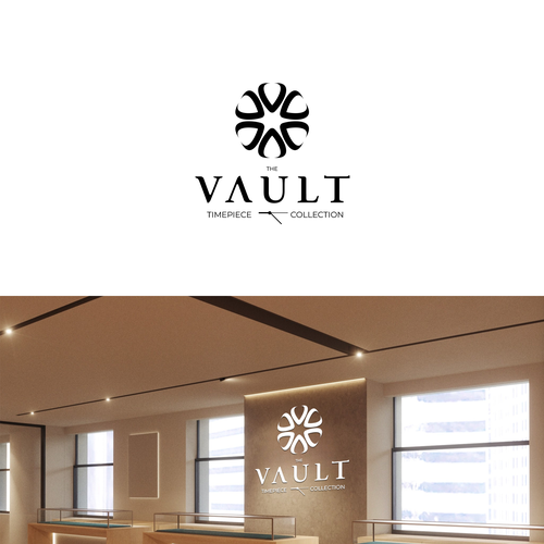 The Vault | Timepiece Collection Logo Contest Design by EXPOinf