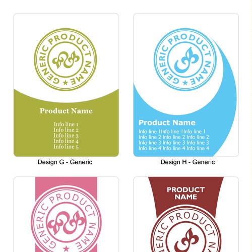 Create product label templates for Avery Design by BidHawk