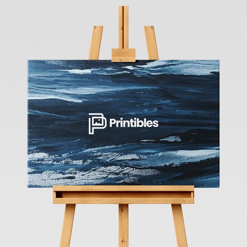 Stylish Logo for New Wall Art  Brand - Multi-Vendor Printable Art Design by Oreodaddy™