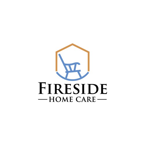 Fireside Home Care Logo Design by Web Hub Solution