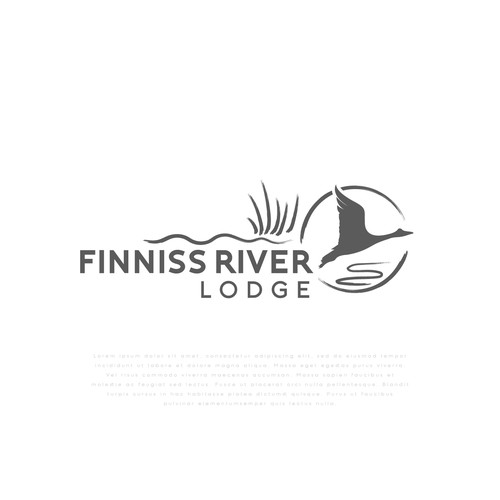 Logo for new Luxury Lodge on a working cattle station in the NT Design by Michael San Diego CA