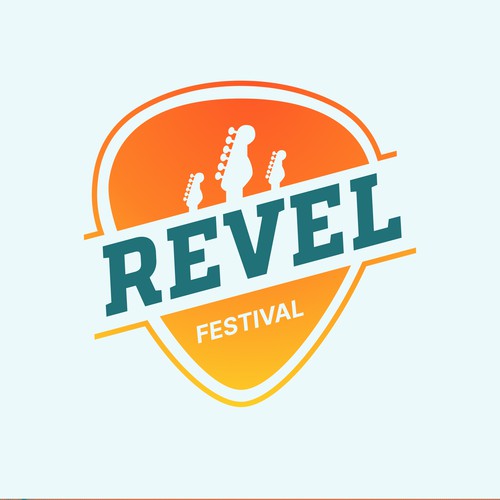 REVEL FESTIVAL - Logo for a new music event Design by Artemii Morozov