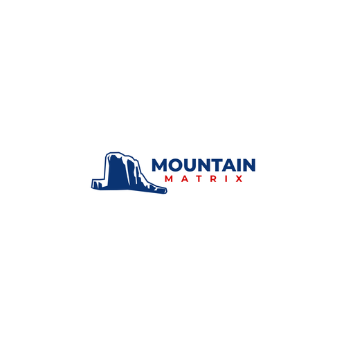 Mountain Matrix Logo Design by CAPSLOCK_ART