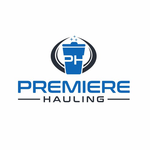 Premiere Hauling Logo Design Diseño de ChemcoRD