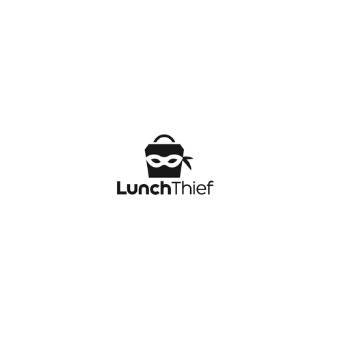 LunchThief Mobile App Logo Design by Striker29