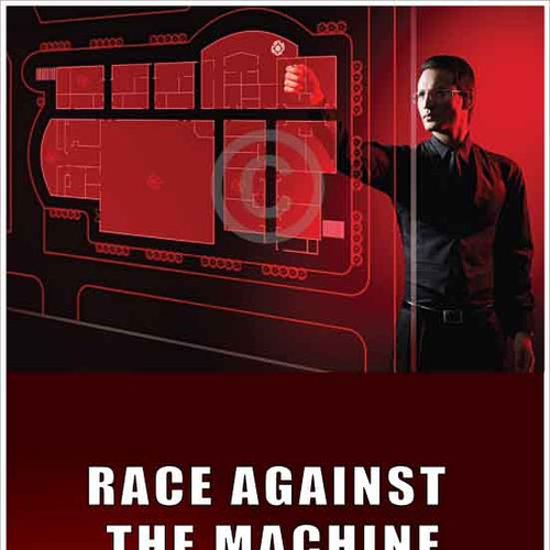 Create a cover for the book "Race Against the Machine" Design by Anand_ARE