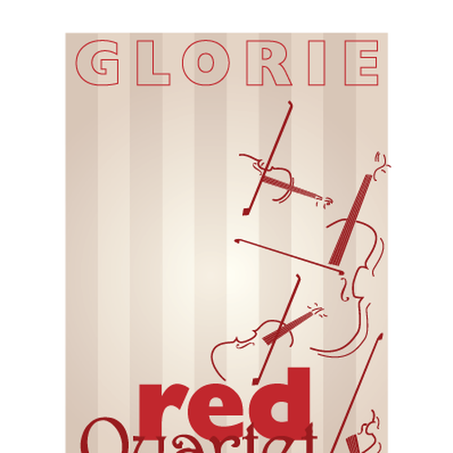 Glorie "Red Quartet" Wine Label Design Réalisé par danie
