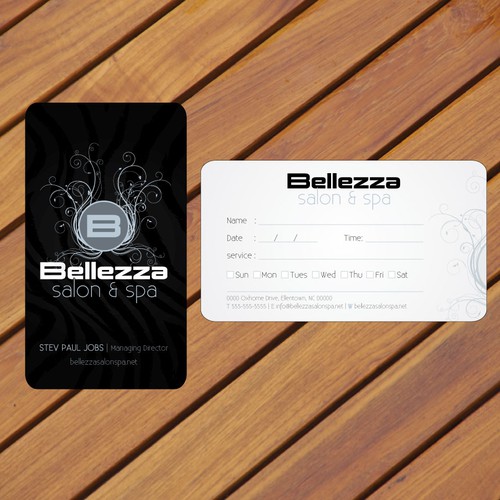 New stationery wanted for Bellezza salon & spa  Design por Concept Factory