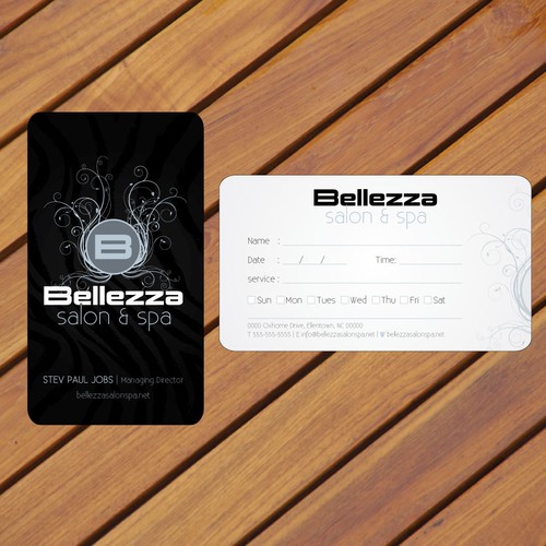 New stationery wanted for Bellezza salon & spa  Diseño de Concept Factory