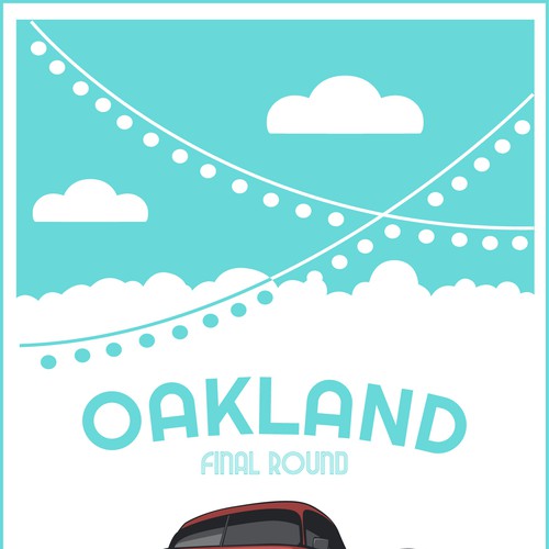 Community Contest: Create a great poster for 99designs' new Oakland office (MULTIPLE WINNERS!) Réalisé par nemanja YU