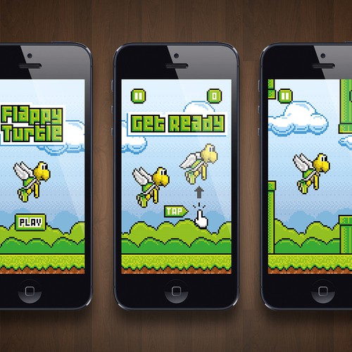  Game Art Contest Retro and pixel style artwork for iOS 