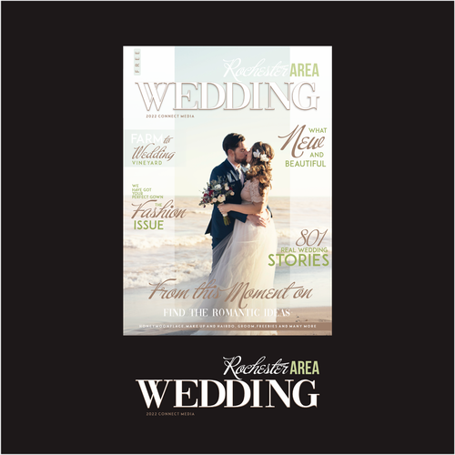 Wedding Magazine Cover! Design by JDL's