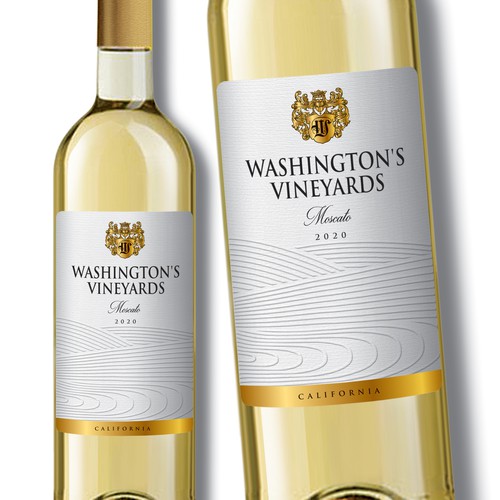 Wine Label - Washington's Vineyards Design by Debdutta*