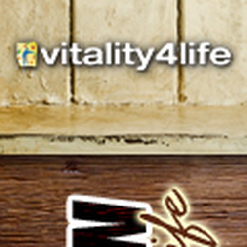 banner ad for Vitality 4 Life Design by adrianz.eu