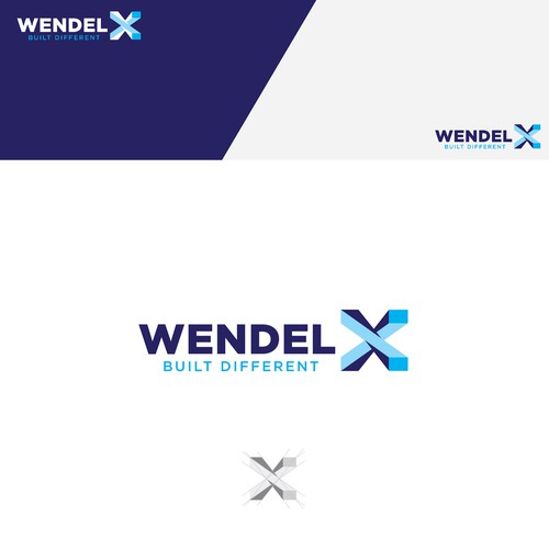 Luxury Logo Design for Wendel X — A Premium Construction Brand Built Different Design by Klaudi