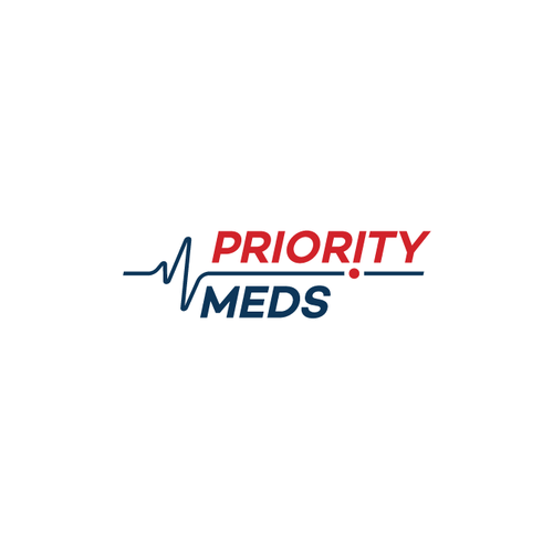 Priority Meds Design by HueblendStudios