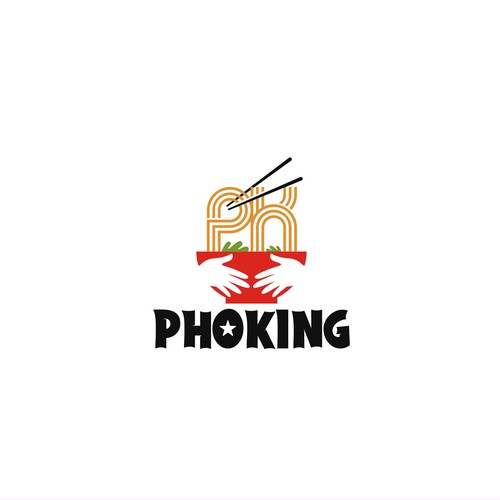 I am looking for logo Pho King for my Restaueant, pho is name of noodle very popular in Veitnam. Design by UnK s