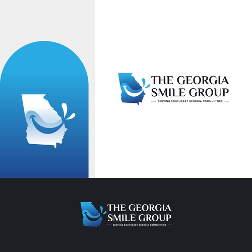 Classy logo for growing dental group in Southeast Georgia Design by NuriCreative