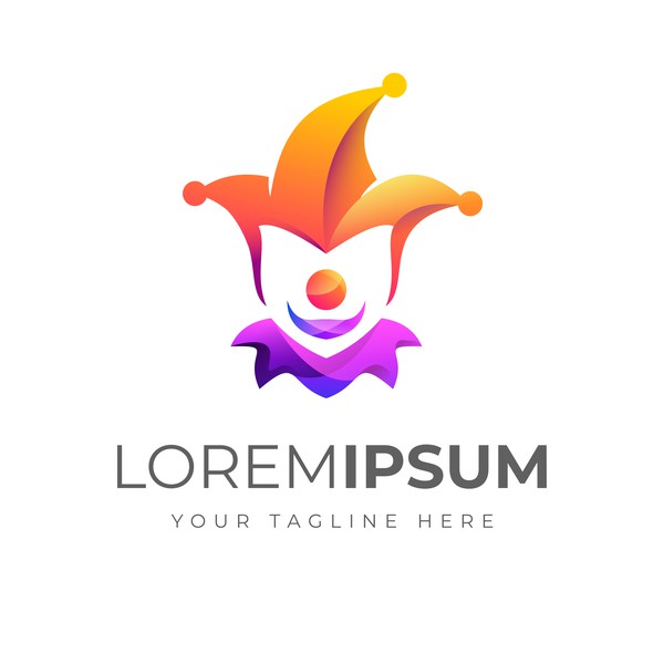 Design by : : Nens : : titled "clown logo"