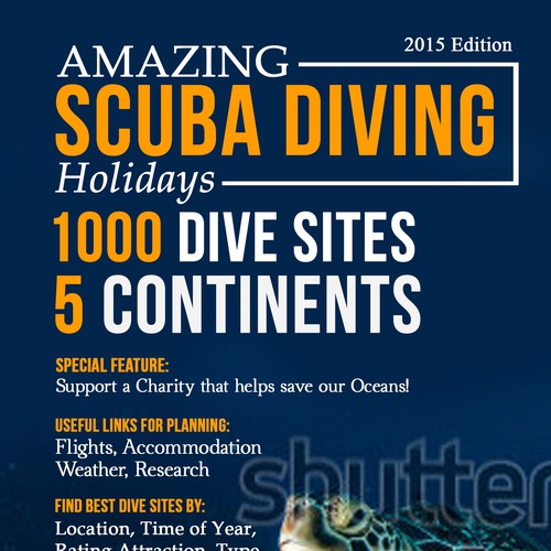 eMagazine/eBook (Scuba Diving Holidays) Cover Design デザイン by T.Primada