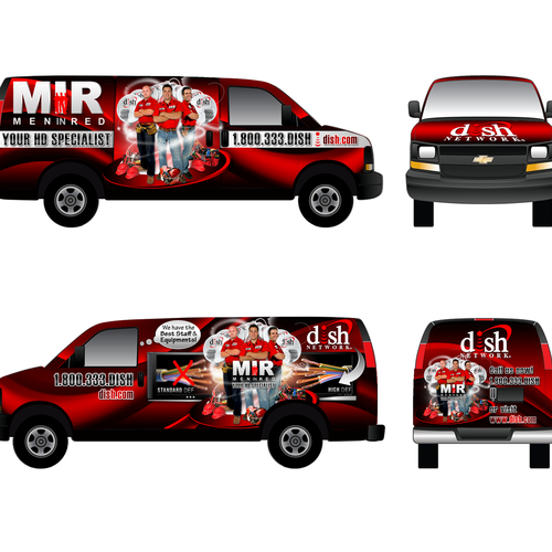 V&S 002 ~ REDESIGN THE DISH NETWORK INSTALLATION FLEET Design by isuk