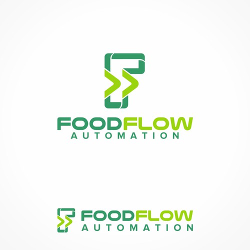 FoodFlow Automation Logo Design by ham7