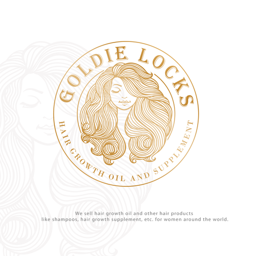 Hair Growth Oil And Supplements Brand Needs A Simple Yet Powerful Logo