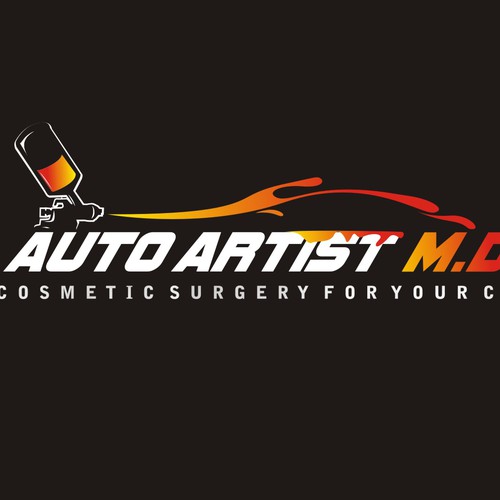 AUTO PAINT BUSINESS LOGO DESIGN Design by BRTHR-ED