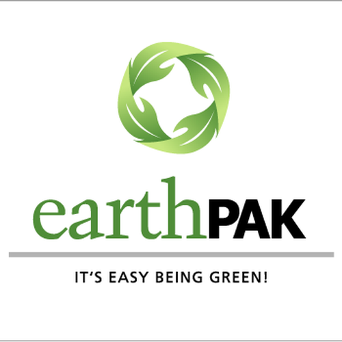 LOGO WANTED FOR 'EARTHPAK' - A BIODEGRADABLE PACKAGING COMPANY デザイン by Rick Wallace