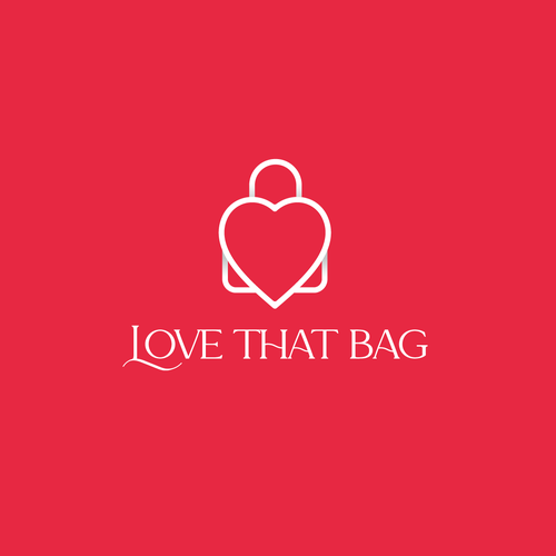 "Classy, sophiticated logo for designer handbag hire business to attract young impressionable women. Design by rulasic