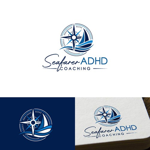 Abstract sailboat logo to evoke navigation and adventure Design by pixelamazers