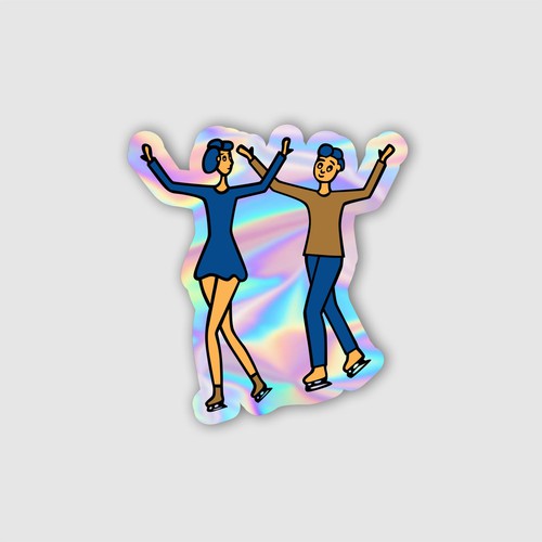 Designs | Looking to award MULTIPLE WINNERS for Figure Skating Sticker ...