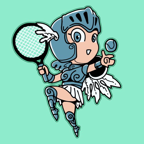 Fun embroidered logo design Design by Athew_Yana