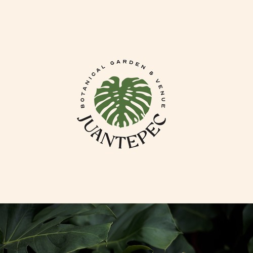 Botanical garden & Venue Logo creation (we would like to use the leaf as a cut out on a steel plaque (with holes in the  Design by Glerm Rubini