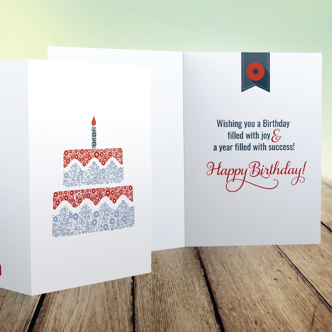 Corporate Birthday Card | Card or invitation contest