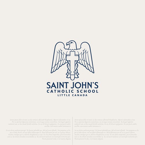 Design a beautiful logo for St. John's Catholic Church and School Design by Nikola 81