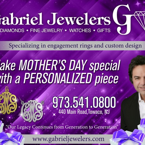 Help Gabriel Jewelers with a new sinage Design von sercor80