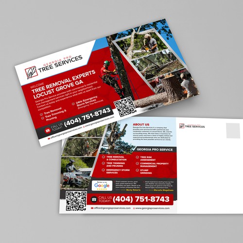 Branding for a Tree Removal Service Diseño de 123Graphics