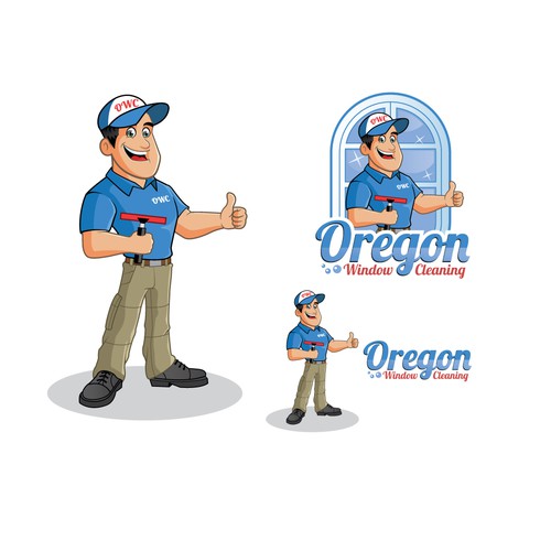 Design a hip logo for oregon window cleaning | Logo design contest |  99designs