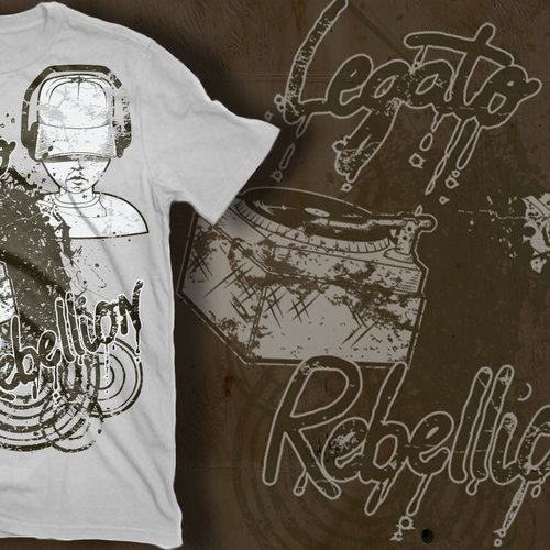 Design di Legato Rebellion needs a new t-shirt design di dibu