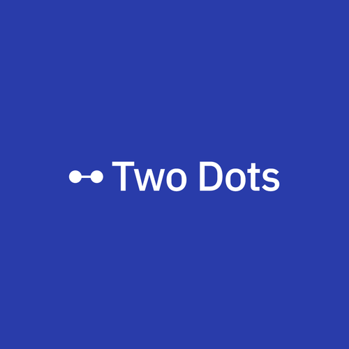 Two Dots Software Fraud Prevention Logo Design - Modern and Simple! Design by GIRMEN