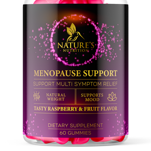 Designs | Tasty Menopause Gummies Design Needed for Nature's Nutrition ...