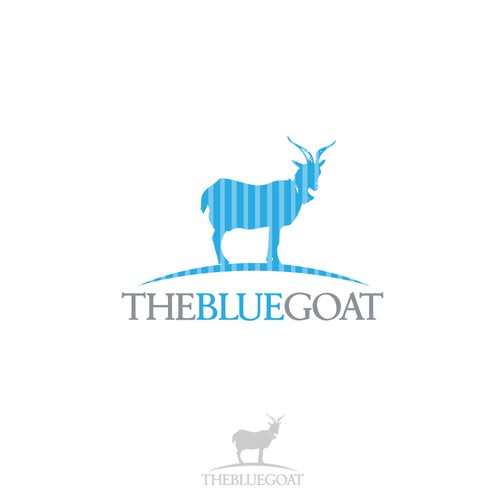 Designs | Restaurant Logo The Blue Goat | Logo design contest