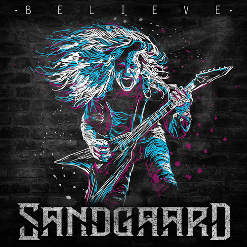 SANDGAARD - Album Cover for Spotify / Apple Music Design by BrunoDelfim