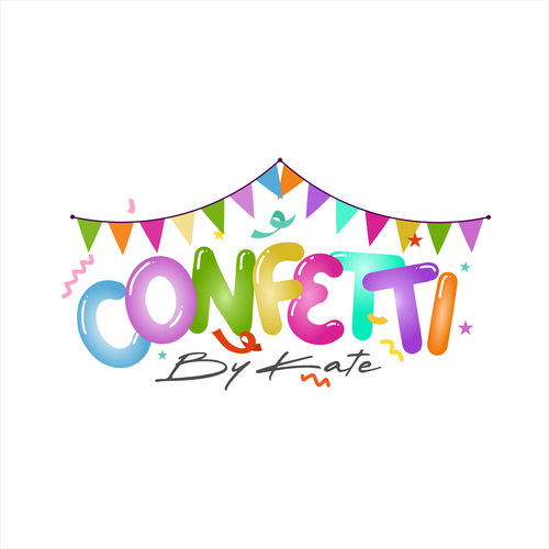Brand design for maximalist joyful party planning business Design by Herii1