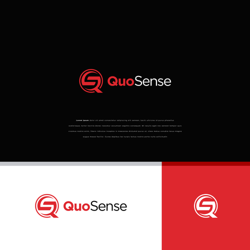 QuoSense - gestalte ein innovatives, aber seriöses Logo für Zukunftstechnologie Design by *isma*